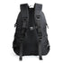 Sac à dos homme tendance noir avec bretelles rembourrées ajustables et boucle de poitrine