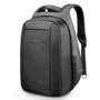 Sac à dos informatique noir élégant avec bandoulière unique et poche zippée latérale