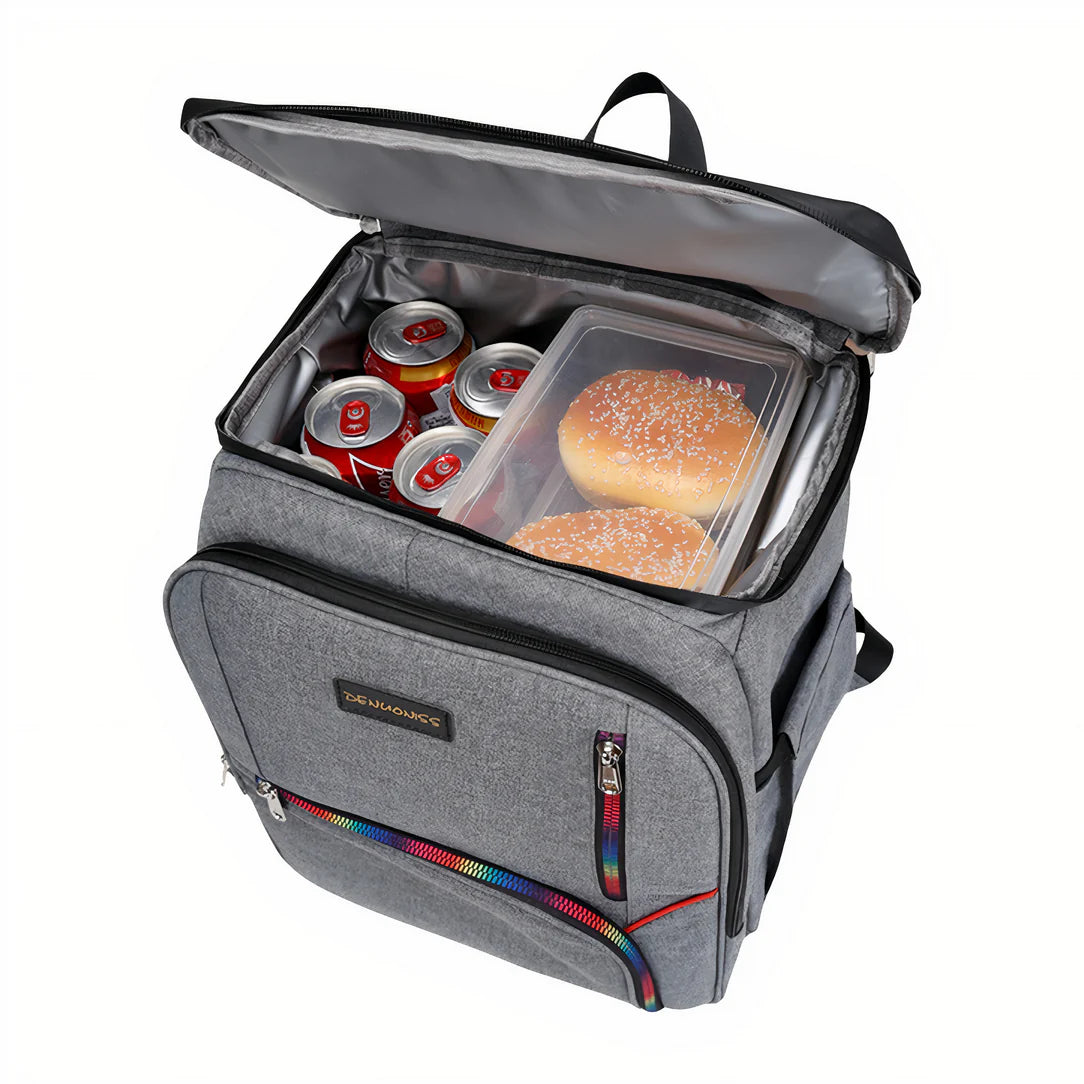 Sac à dos isotherme de picnic multipoches 25L