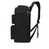 Sac à dos réfrigérant noir isolé avec poches latérales et bretelles d’épaule