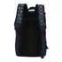 Sac à dos isotherme repas dark blue avec motifs géométriques blancs et bretelles ajustables
