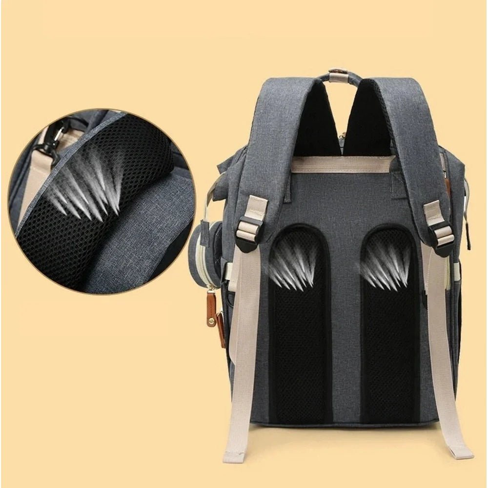 Sac à dos à langer 20L multipoches