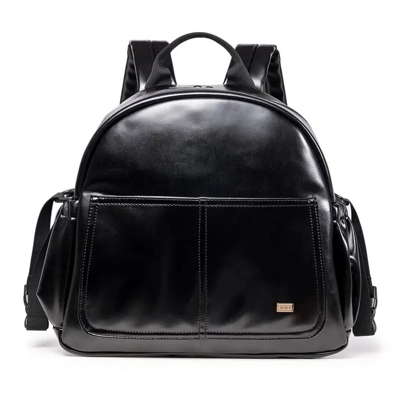 Sac à dos à langer en cuir pour bébé