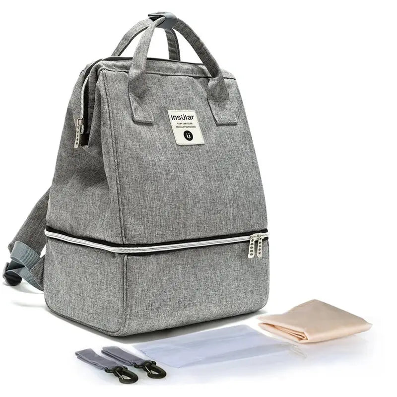 Sac à dos à langer imperméable