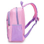 Sac à dos licorne maternelle rose et violet avec poches en mesh et bretelles rembourrées