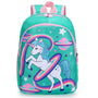 Sac à dos licorne maternelle pour enfant avec design de licorne arc-en-ciel et planète