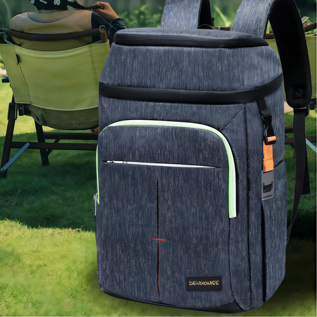 Sac à dos à lunch isotherme bleu - 28L
