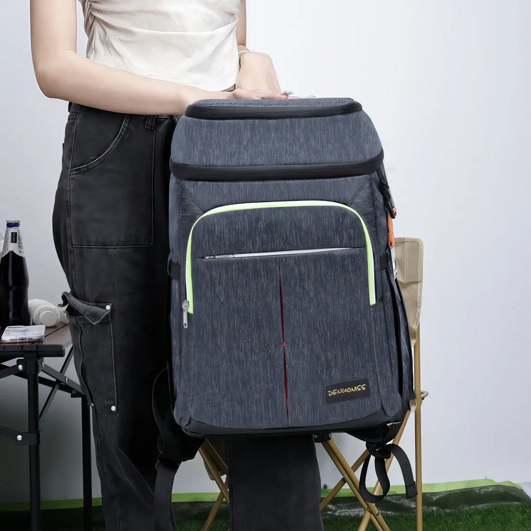 Sac à dos à lunch isotherme bleu - 28L