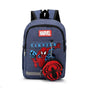 Sac à dos maternelle Spiderman avec Marvel et Spider-Man, porte-monnaie rond attaché