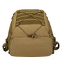 Sac à dos militaire 25L 1000D tan avec cordons ajustables et webbing MOLLE