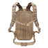 Sac à dos militaire 25L Molle 1000D avec bretelles rembourrées, sangle de poitrine et ceinture de hanche