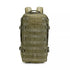 Sac à dos militaire 25L Molle 1000D olive vert avec lanières extérieures et webbing