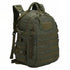 Sac à dos militaire 35l vert olive avec webbing MOLLE et multiples compartiments