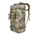 Sac à dos militaire 50 litres camouflage tactique avec bretelles et points d’attache extérieurs