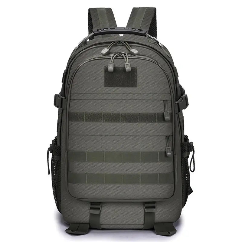Sac à dos militaire 50l vert olive avec molle et plusieurs compartiments