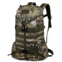 Sac à dos militaire 60L camouflage tactique avec multiples sangles et compartiments