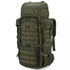 Sac à dos militaire 70L vert olive 600D avec molle et compartiments multiples