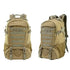 Deux sacs à dos tactiques beige avec molle webbing pour sac à dos militaire de randonnée