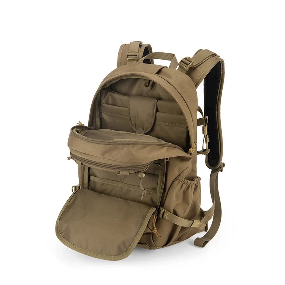 Sac à dos militaire tactique Survival Woodland Camo 30 Litres – Pro Sport Lights Sac à dos militaire tactique Survival Woodland Camo 30 Litres – Pro Sport Lights