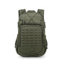 Sac à dos militaire tactique 25L 915D olive vert avec webbing MOLLE et cordon bungee