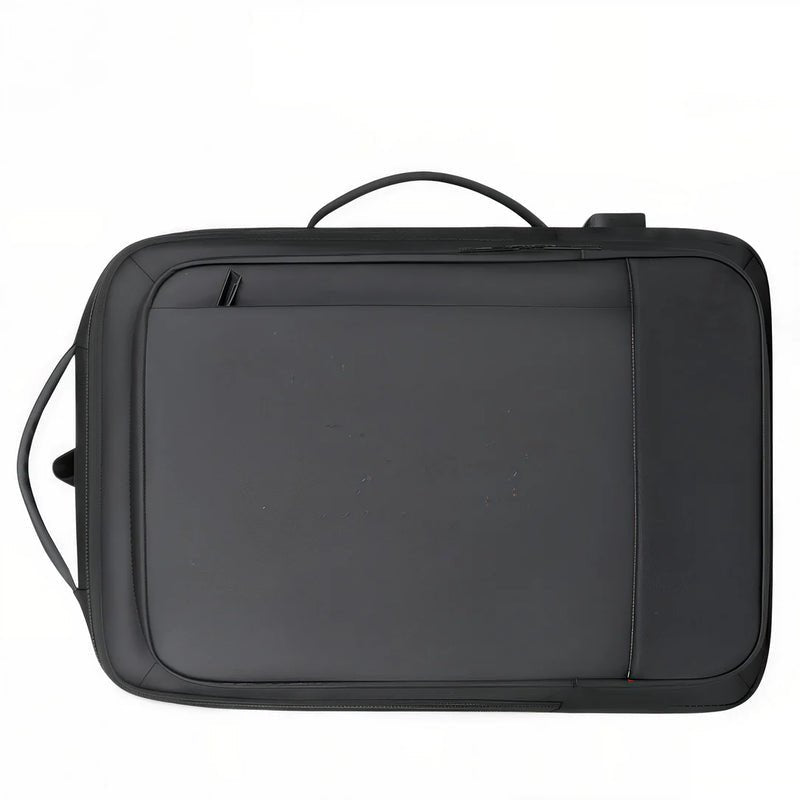 Sac à dos moderne pc 16 pouces Rigel avec sac à main noir élégant et bandoulière