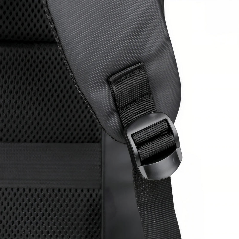 Sangle de sac à dos moderne PC 16 pouces Rigel avec boucle ajustable et dos en mesh respirant