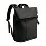 Sac à dos moderne roll top 16 pouces Calipso X noir avec bretelles rembourrées