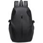 Sac à dos moto imperméable noir élégant avec fermeture verticale à glissière