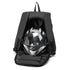 Sac à dos moto noir pour casque de moto, pratique et résistant, idéal pour motards