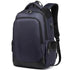 Sac à dos multi compartiments bleu foncé avec ports USB intégrés