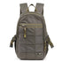 Sac à dos multi rangement olive vert avec compartiments zippés et bretelles ajustables