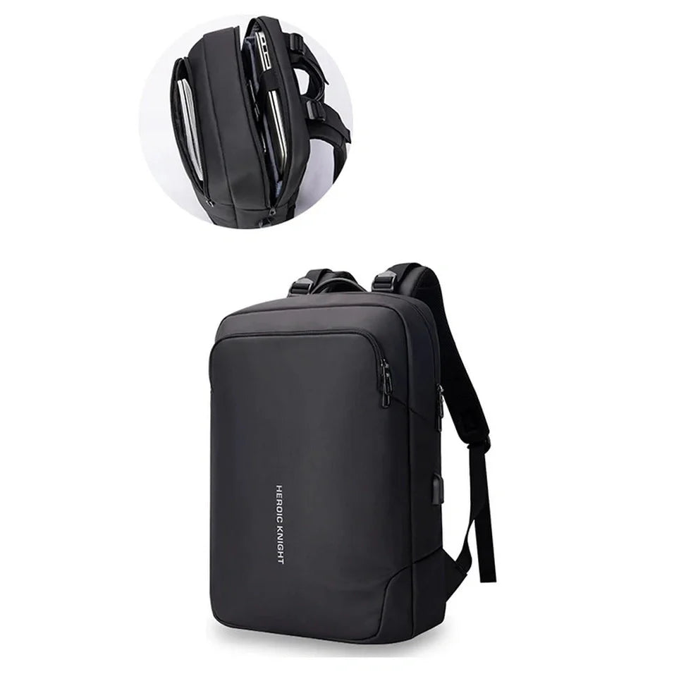 Sac à dos noir élégant pour ordinateur