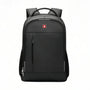 Sac à dos noir SwissGear pour homme avec logo blanc et fermetures éclair
