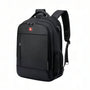Sac à dos noir SwissGear homme avec multiples compartiments et port USB