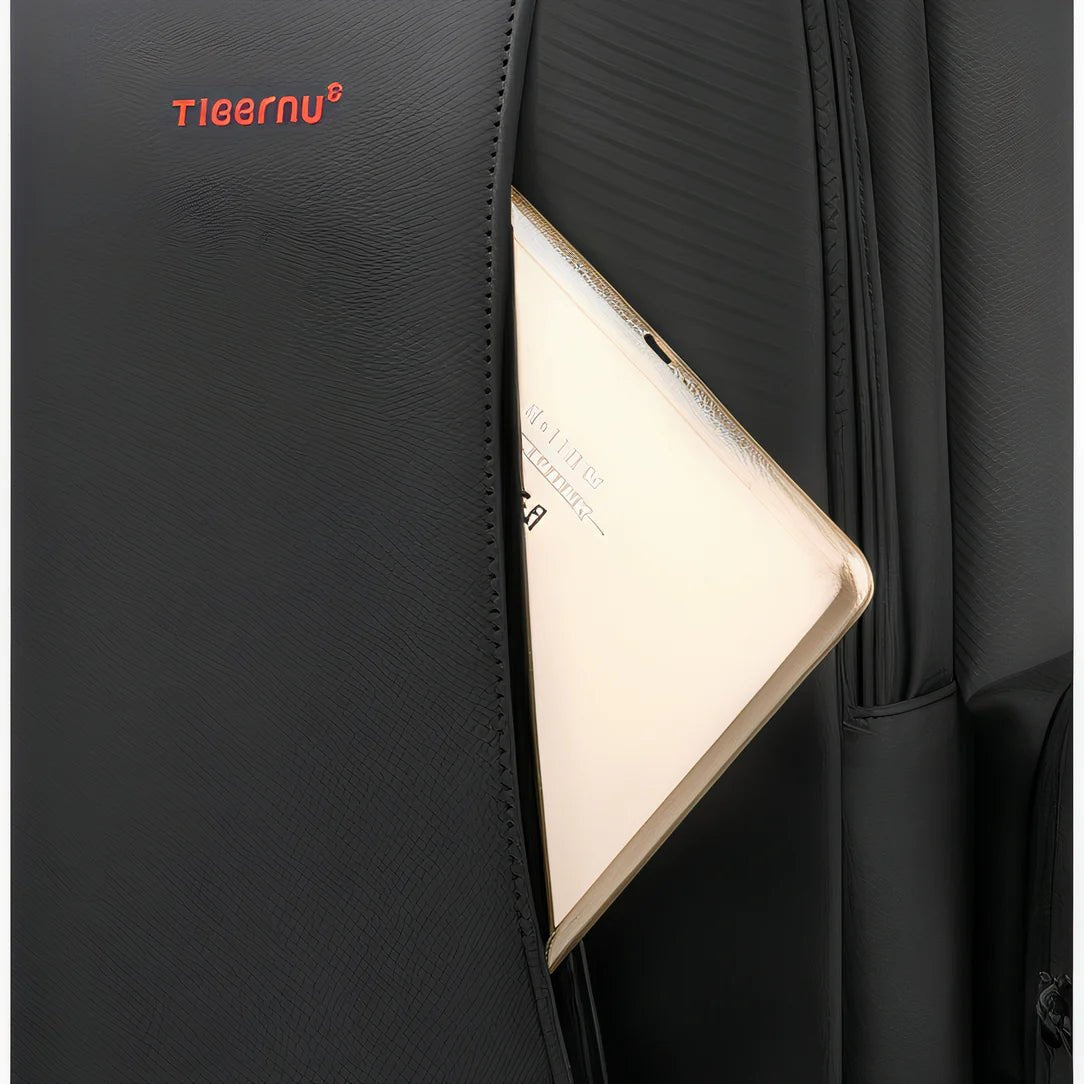 Sac à dos ordi noir 16 pouces Eclipse avec poche latérale contenant une tablette