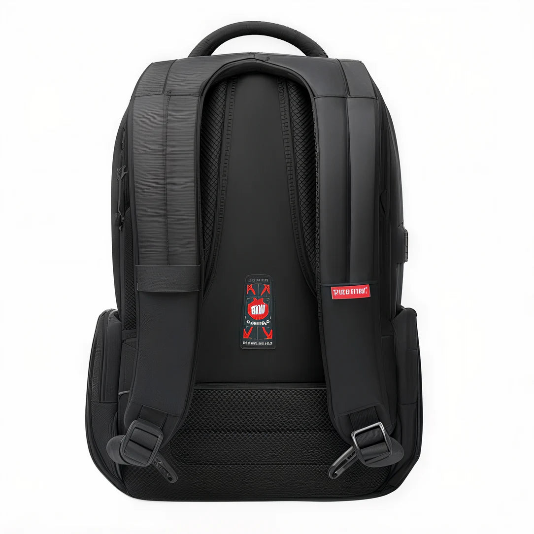 Sac a dos ordi noir 16 pouces Eclipse avec bretelles rembourrées et panneau dorsal