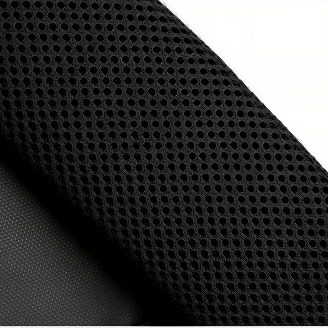 Tissu en mesh noir avec petits trous uniformes pour Sac à dos ordinateur 15 pouces 25L