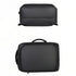 Sac à dos ordinateur 15 pouces 25L noir avec poignée, compartiment zippé et fond plat