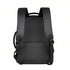 Sac à dos ordinateur 15 pouces 25L noir avec bretelles rembourrées et sangle sternum ajustable