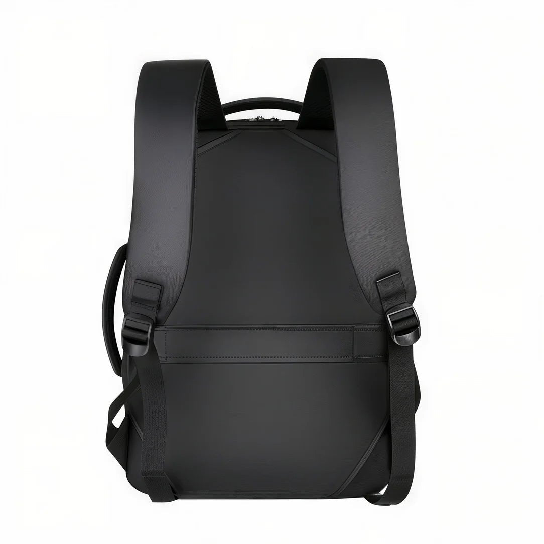 Sac à dos ordinateur 15 pouces 25L noir avec bretelles rembourrées et sangle sternum ajustable