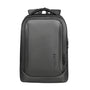 Sac à dos ordinateur 16 pouces City HK en gris foncé imperméable avec compartiment principal