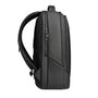 Sac à dos ordinateur 16 pouces City HK noir élégant avec compartiments zippés et bretelles ergonomiques