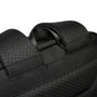 Tissu noir texturé avec motif en losange pour Sac à dos ordinateur 17 pouces Orion