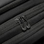 Poignées de fermeture éclair en textile noir sur tissu texturé pour Sac à dos ordinateur 17 pouces Orion