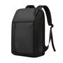Sac à dos ordinateur 17 pouces Orion noir étanche avec compartiments zippés et port USB