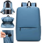 Sac à dos ordinateur homme tendance 15 pouces bleu minimaliste avec compartiment et trolley
