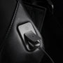 Coussinet de charge magnétique noir pour sac à dos ordinateur étanche