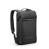 Sac à dos ordinateur portable plat et étanche noir avec bretelles rembourrées et poignée supérieure