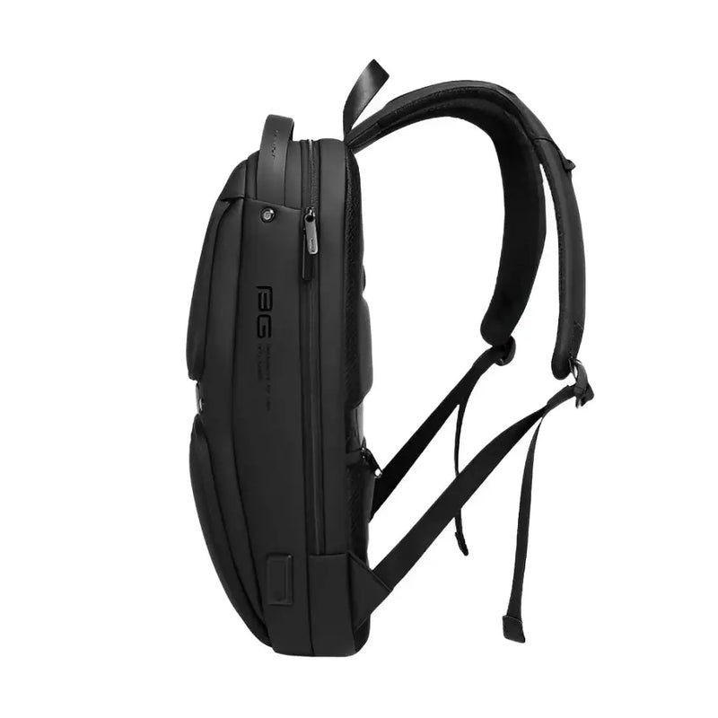 Sac à dos ordinateur ultra plat Nova Slim noir avec bretelles rembourrées et profil fin