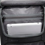 Intérieur d’un sac à dos ordinateur ultra plat Nova Slim avec tablette et poche zippée